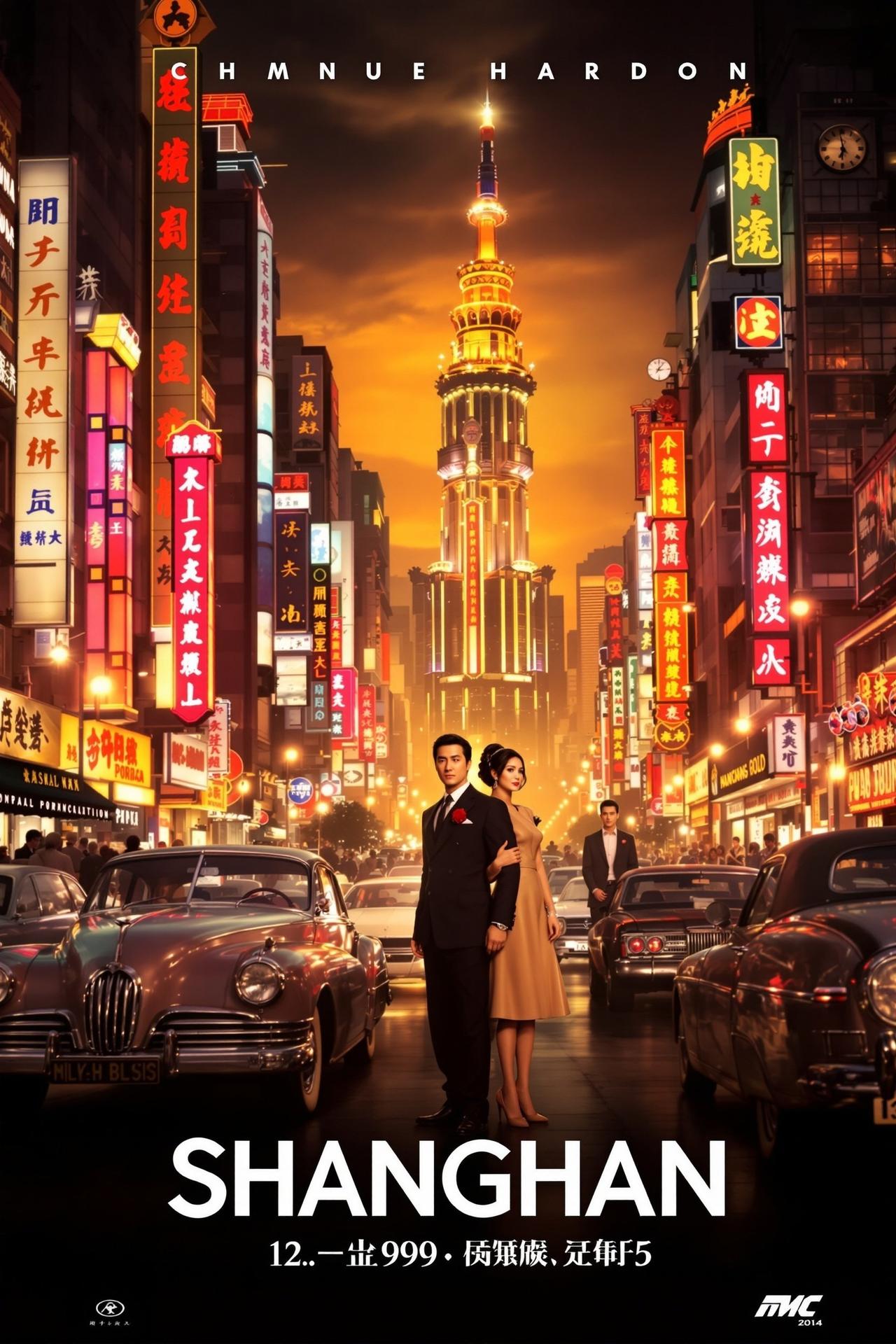 繁花(2023) 剧情影视海报 - 导演王家卫 - 球幕影院